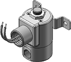 MODEL H22 1/4-18 NPT 2WNC CONDUIT/BRACKET CONNECTION
