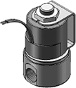 MODEL H22 1/4-18 NPT 2WNC YOKE WITH LEADS