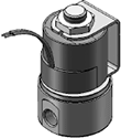 MODEL H22 1/8-27 NPT 2WNC YOKE WITH LEADS